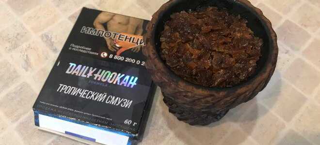 Daily Hookah (Formula) — Тропический смузи